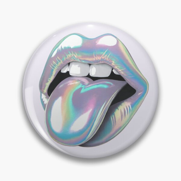 Item preview, Iridescent Holographic Lips designed and sold by Margival.