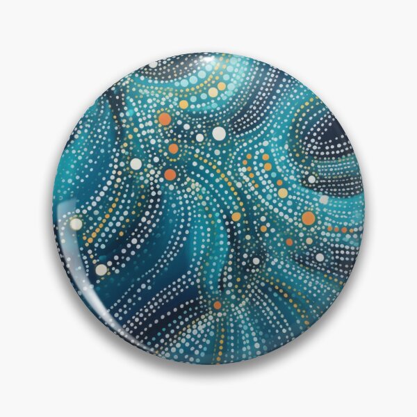 Item preview, Aboriginal Inspired Dot Art - With Nebula designed and sold by GrinGalore.