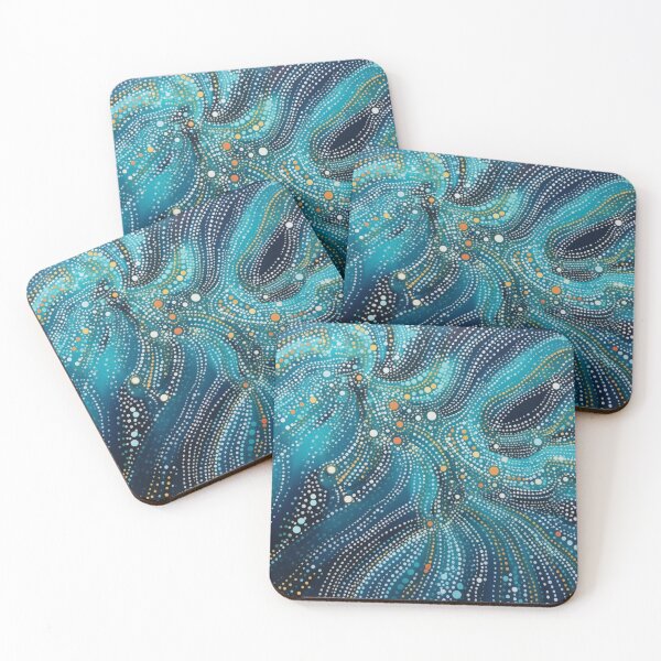Item preview, Aboriginal Inspired Dot Art - With Nebula designed and sold by GrinGalore.