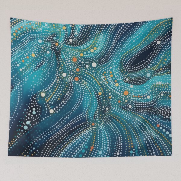 Item preview, Aboriginal Inspired Dot Art - With Nebula designed and sold by GrinGalore.