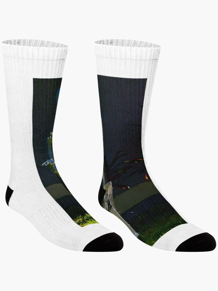 Thumbnail 3 of 5, Socks, Skeleton Rocker designed and sold by MercerImages.