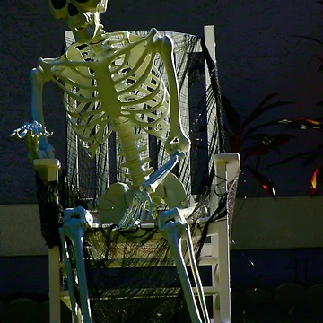 Artwork thumbnail, Skeleton Rocker by MercerImages