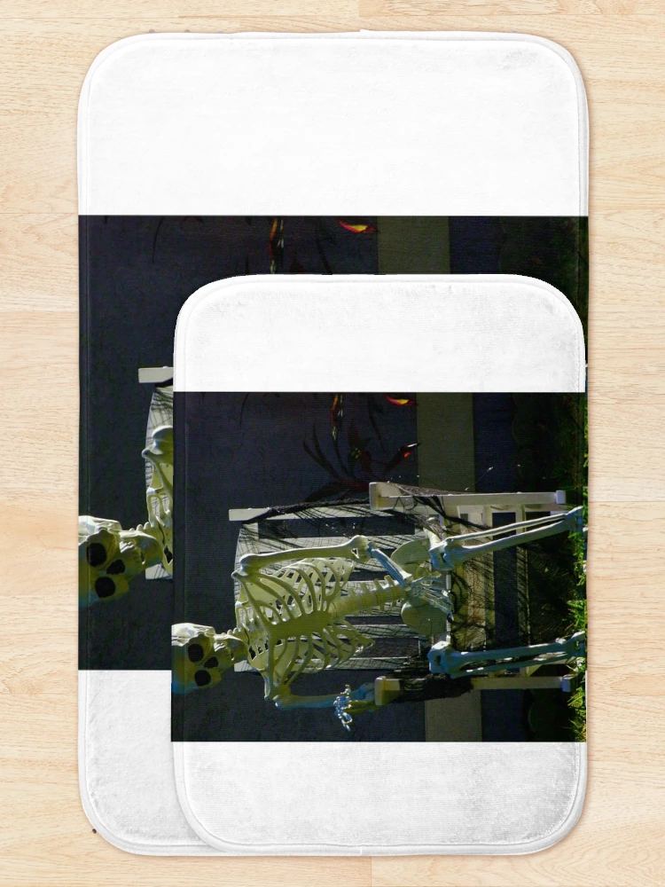 Thumbnail 5 of 6, Bath Mat, Skeleton Rocker designed and sold by MercerImages.