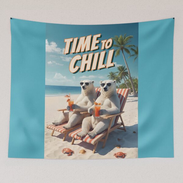 Item preview, TIME TO CHILL designed and sold by agoraman.