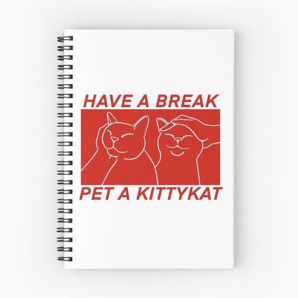 Item preview, Have a break pet a kittykat designed and sold by EmmaChristieArt.