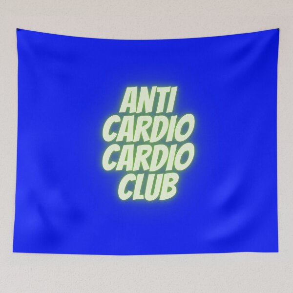 Item preview, Anti Cardio Cardio Club designed and sold by Echo Aesthetics.