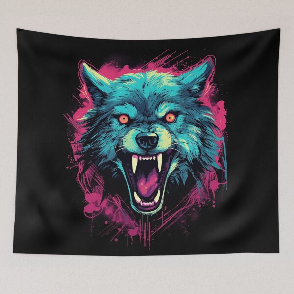 Item preview, Neon Fury designed and sold by Printinkverse.