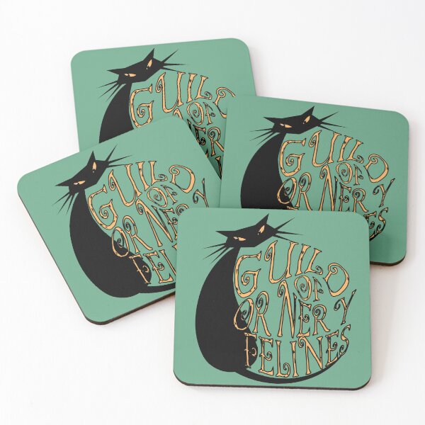 Item preview, Guild of Ornery Felines designed and sold by TalkingHerds.