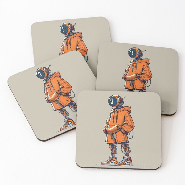 Item preview, Three| Street Style Robot 2d illustration  designed and sold by Shamrocx.