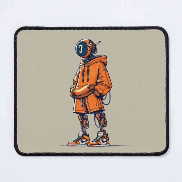 Item preview, Three| Street Style Robot 2d illustration  designed and sold by Shamrocx.