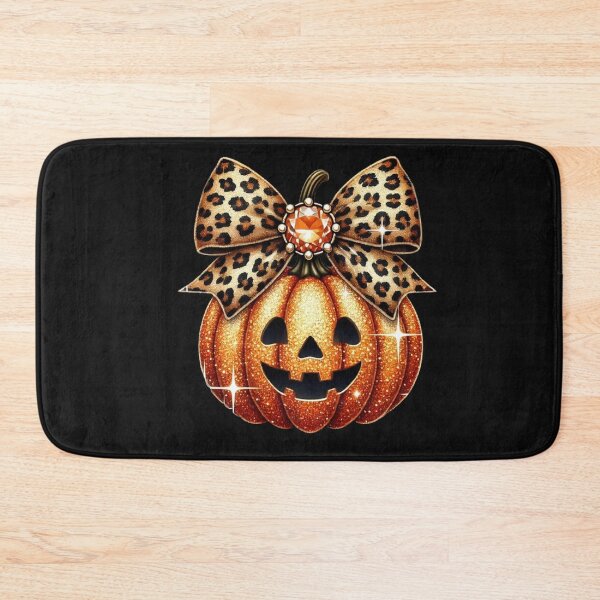 Item preview, Sparkly Pumpkin Leopard Coquette Bow Pumpkin For Women Girls  designed and sold by SztylishDesigns.