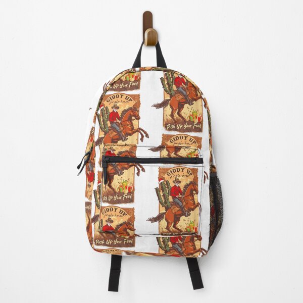Item preview, Giddy Up Jingle Horse Pick Up Your Feet Retro Western Xmas designed and sold by NetlandWewerka.