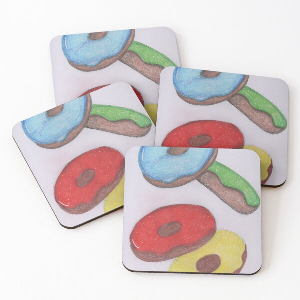 Item preview, 4 donuts  designed and sold by Artbysarah23.