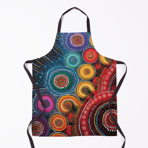Item preview, Aboriginal Inspired Dot Art - Flowering designed and sold by GrinGalore.