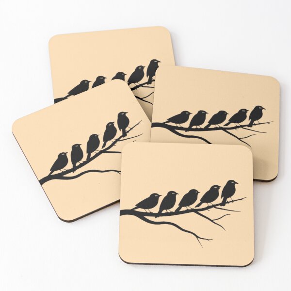 Item preview,  Sparrows on a branch designed and sold by 123ks.