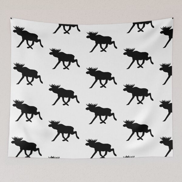 Item preview, Moose silhouette designed and sold by Fjordblick.