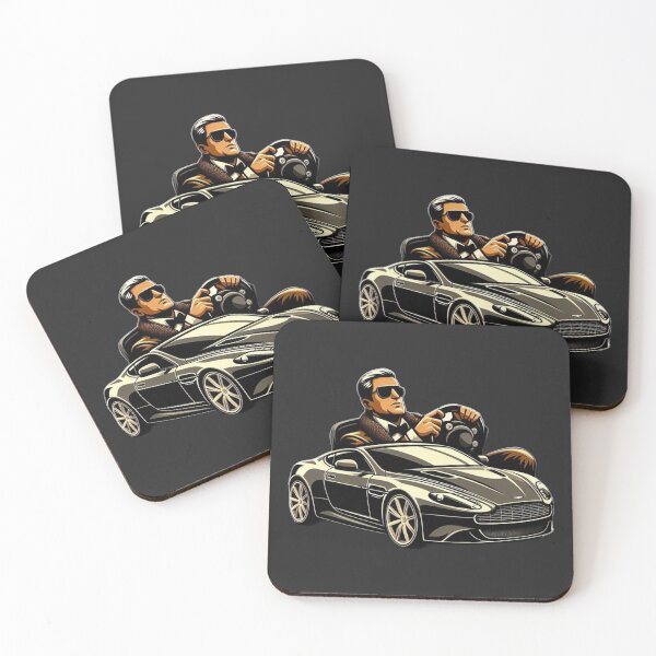 Item preview, Rich Man Driving an Aston Martin designed and sold by GeneralDaily.