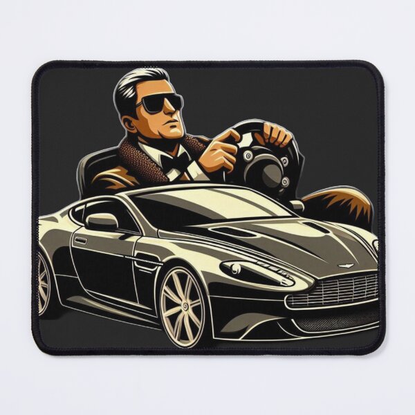 Item preview, Rich Man Driving an Aston Martin designed and sold by GeneralDaily.