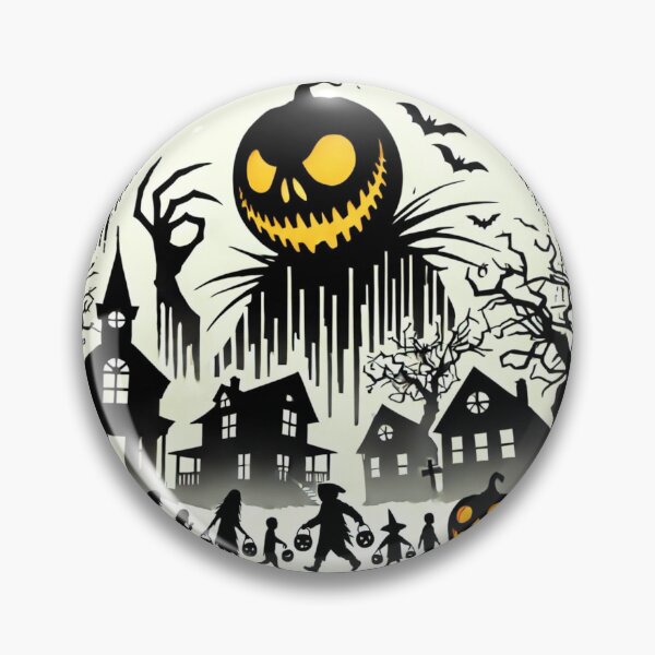 Item preview, Halloween with a Mysterious Monster designed and sold by Blink Art Studio.