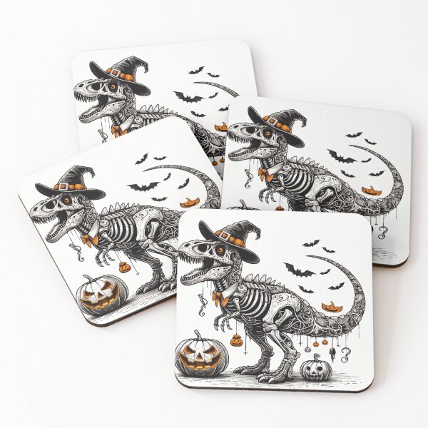 Item preview, Scary Skeleton Dinosaur Halloween, Funny Gifts For Archaeologist, Kids, Frends designed and sold by DSoriaDesign.