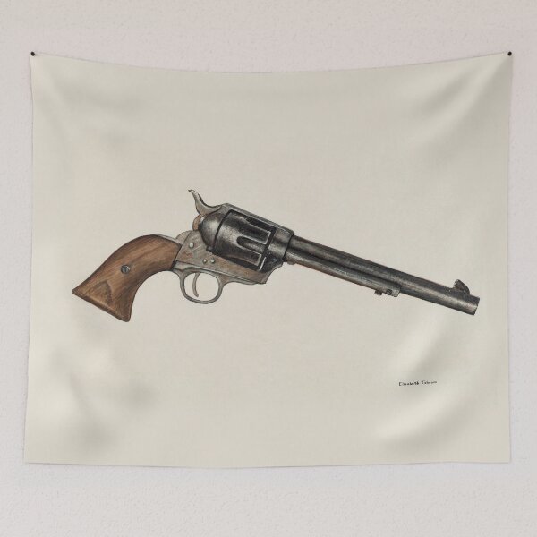 Artikelvorschau, Revolver (ca. 1942) von Elizabeth Johnson entworfen und verkauft von Vintage Designs +.