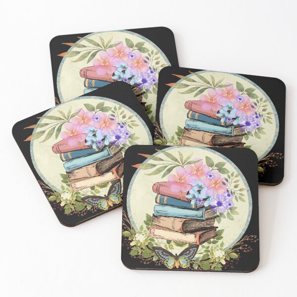 Item preview, Blooming Bookstack, great gifts for booklovers and others designed and sold by aggiesArt.