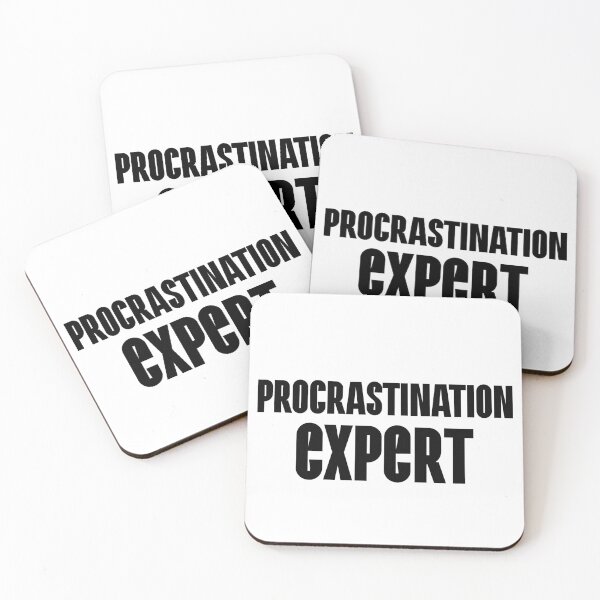 Item preview, Procrastination Expert designed and sold by 87-Aesthetics.