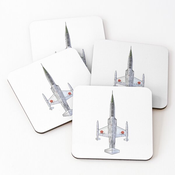Item preview, JASDF F-104DJ "EIKOU" Starfighter Fighter Jet HD 4C Illustration designed and sold by MIL-ART-JPN.