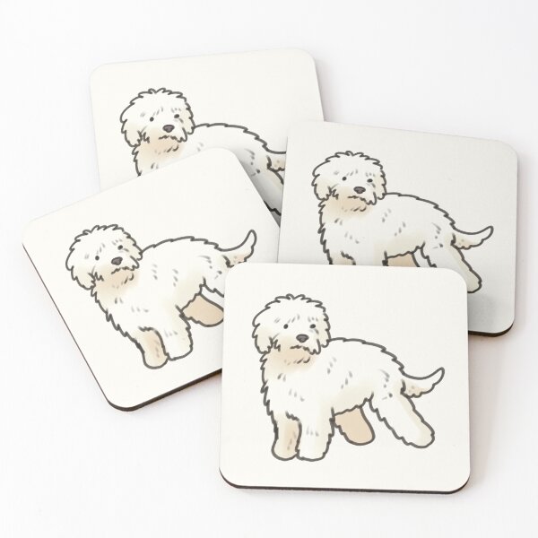 Item preview, Barbet dog illustration  designed and sold by Artofmayara.
