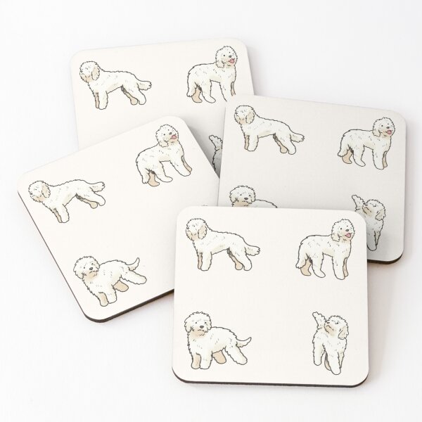 Item preview, White barbet dog pack  designed and sold by Artofmayara.