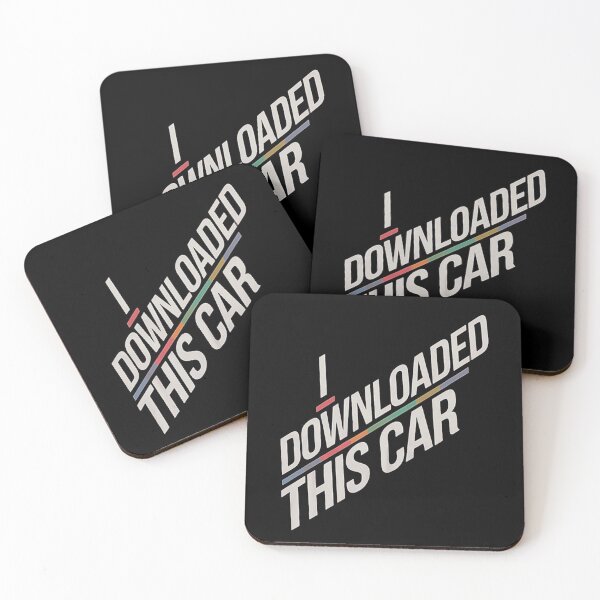 Item preview, I Downloaded This Car - Funny Piracy Meme Design designed and sold by love3617.