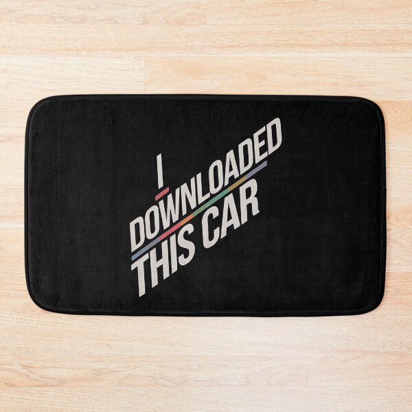 Item preview, I Downloaded This Car - Funny Piracy Meme Design designed and sold by love3617.