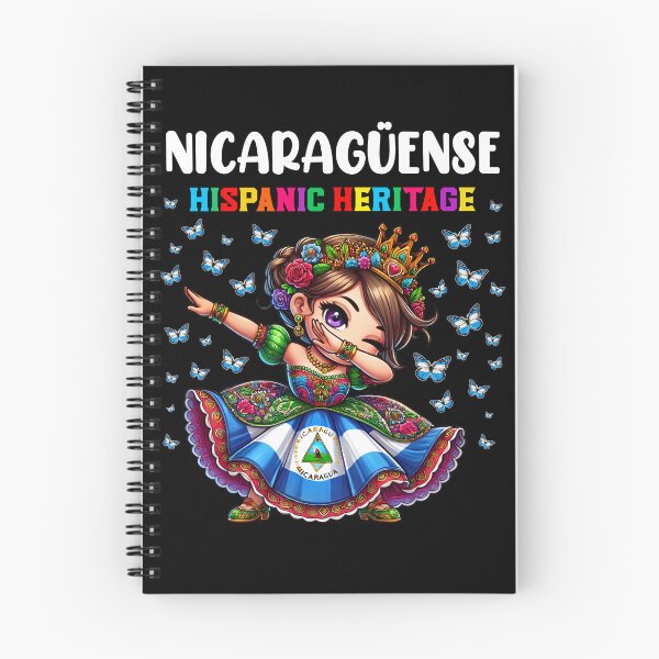 Item preview, Nicaragua Hispanic Heritage Month Celebration Girls Kids designed and sold by NUMAcreations.