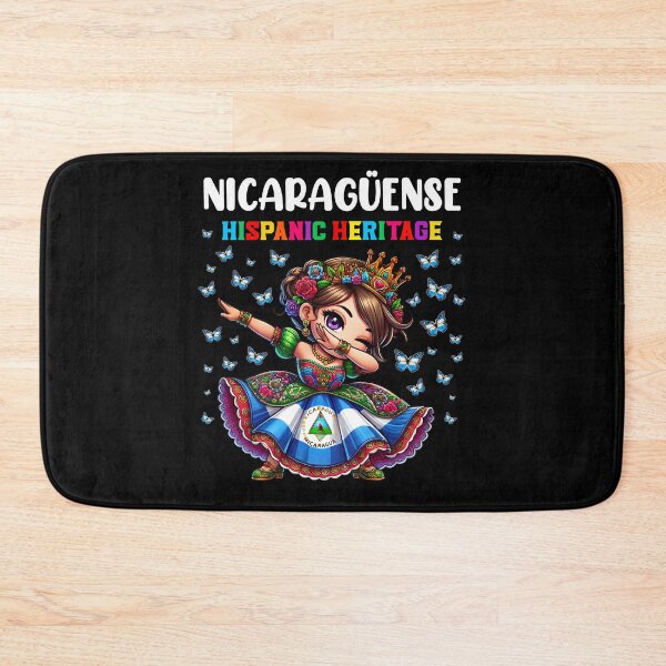 Item preview, Nicaragua Hispanic Heritage Month Celebration Girls Kids designed and sold by NUMAcreations.
