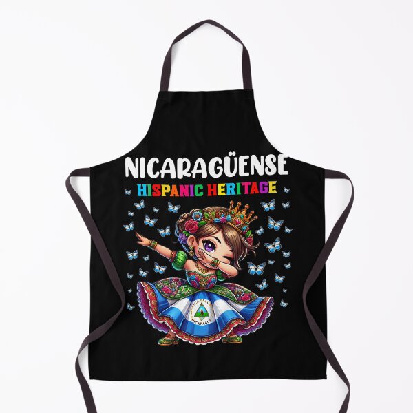 Item preview, Nicaragua Hispanic Heritage Month Celebration Girls Kids designed and sold by NUMAcreations.