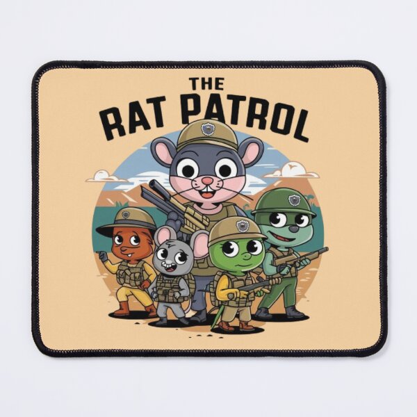 Item preview, The Rat Patrol designed and sold by 123ks.