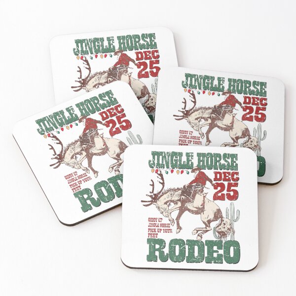Item preview, Jingle Horse Dec 25 Giddy Up Pick Up Your Feet Rodeo Howdy designed and sold by NetlandWewerka.