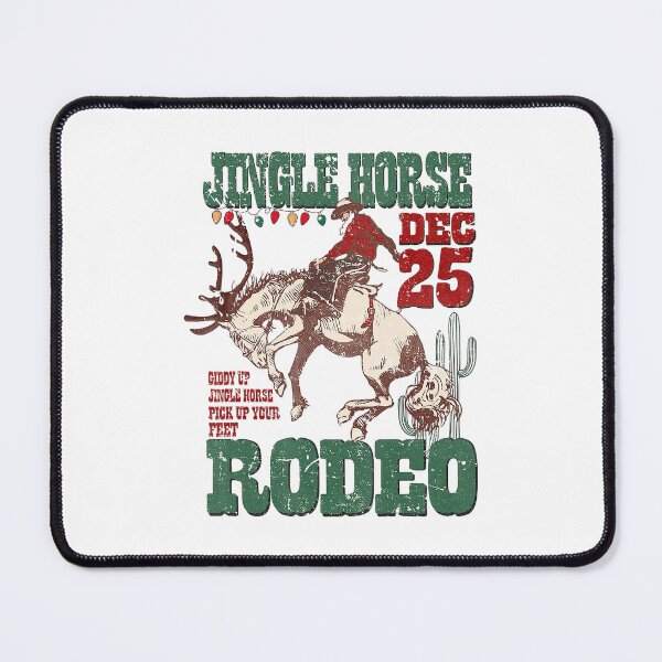 Item preview, Jingle Horse Dec 25 Giddy Up Pick Up Your Feet Rodeo Howdy designed and sold by NetlandWewerka.
