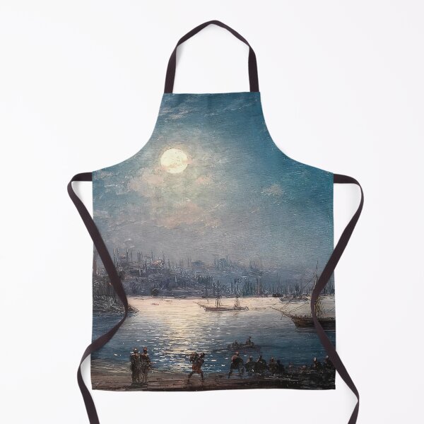 Item preview, A View of the Bosporus with the Hagia Sophia and the Maiden’s Tower in the Moonlight designed and sold by Craphe.