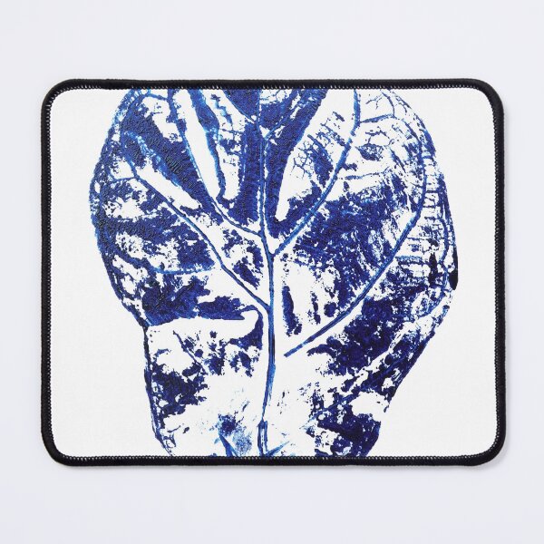 Item preview, navy blue fiddle leaf fig designed and sold by ColorandColor.
