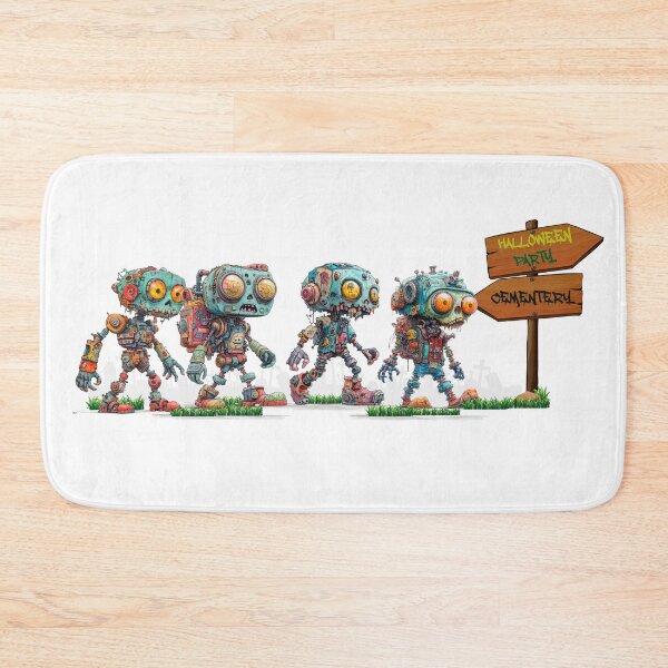 Item preview, Mechanical Zombies on Their Way to the Halloween Party ?⚙️ designed and sold by JohanSD.