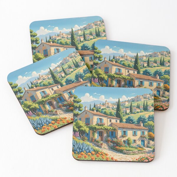 Item preview, Provençal house designed and sold by Lavandine-art.