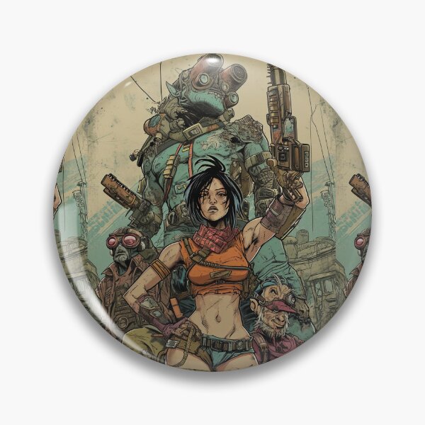 Artikelvorschau, Wasteland Warriors: Künstlerische Vision von morgen entworfen und verkauft von Piotrek0001.