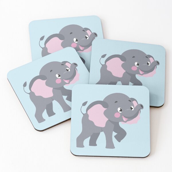 Item preview, Cartoon elephant designed and sold by Art-of-Rory.
