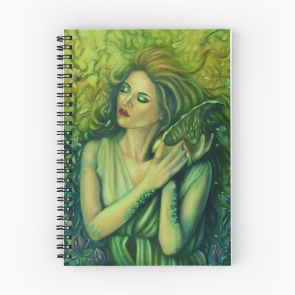 Item preview, Magnolia Mermaid - Mermaid Woman Holding Seashell designed and sold by Tiffany Toland-Scott.
