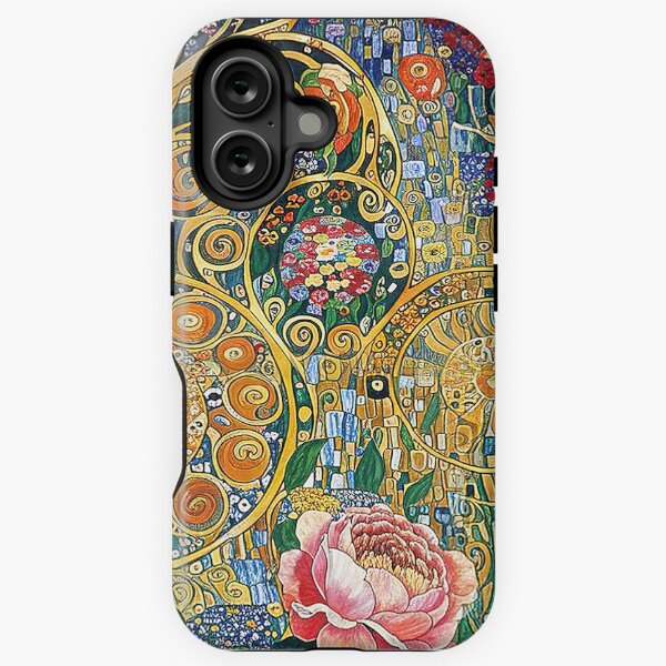 Artikel-Vorschau von Blumengarten von Gustav Klimt, designt und verkauft von maniacfitness.