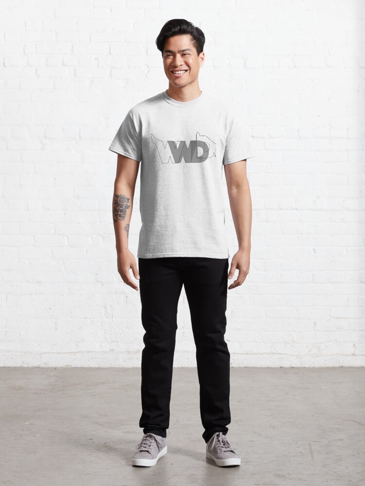 Alternate view of WWDD? logo Classic T-Shirt