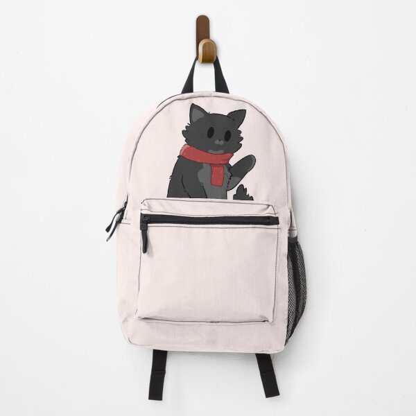 Item preview, Black Cat wearing a scarf designed and sold by Biszkompt.