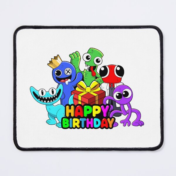 Item preview, Rainbow Friends Gamer Roblox Birthday Design designed and sold by Kubala Designs.