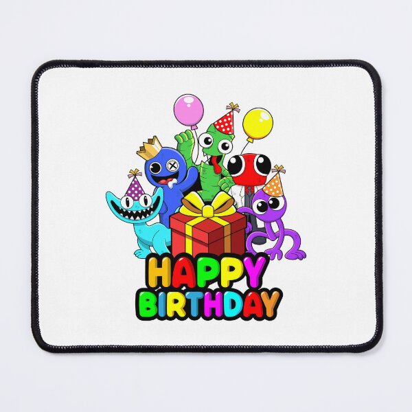 Item preview, Rainbow Friends Gamer Roblox Birthday Design designed and sold by Kubala Designs.